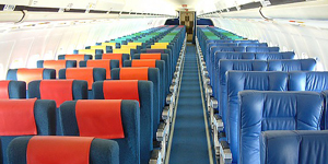 McDonnell Douglas MD-83 cabin for Turks and Caicos charter