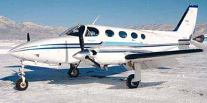 Turks and Caicos Cessna 340 Charter