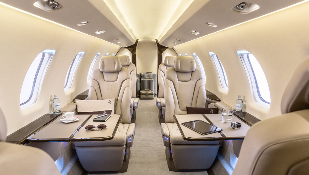 Pilatus PC-24 view for Turks and Caicos charter
