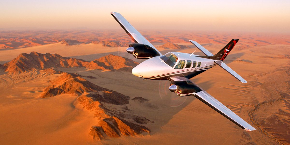 Turks and Caicos Beechcraft Baron G58 Charter