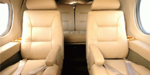 Dassault Falcon 10 view for Turks and Caicos charter