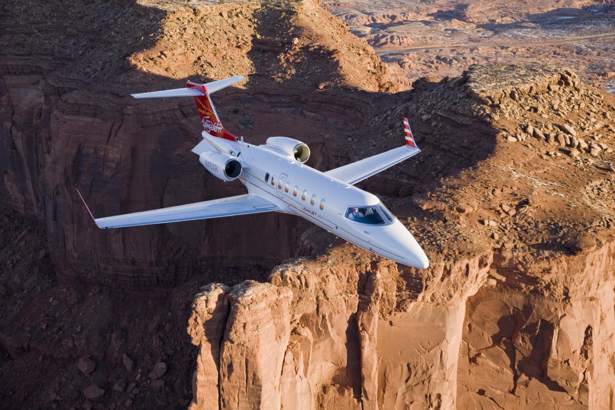 Learjet 45 cabin for Turks and Caicos charter
