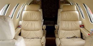 Cessna Citation II view for Turks and Caicos charter